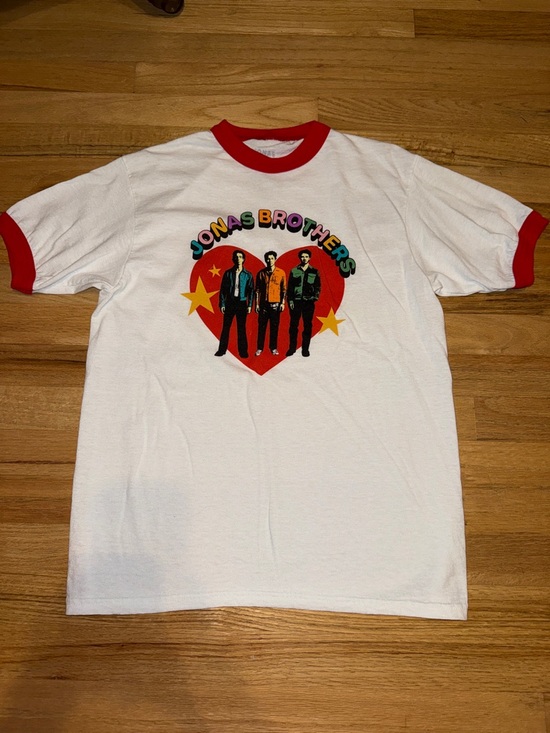 Jonas Brothers Tops - Jonas Brothers Ringer Concert Tee